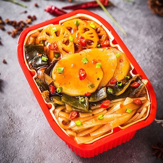 Lẩu tự sôi ( lẩu ăn liền ) Bò tê cay