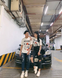 Áo thun Moschino chất đẹp
