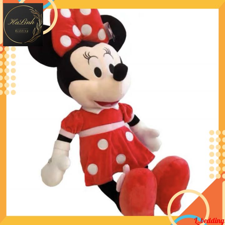 [HÀNG NHẬP KHẨU] Gấu bông Chuột MICKEY cho bé - Thú bông nhập khẩu cao cấp - Chiều cao 80cm