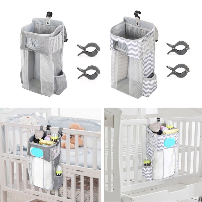 Túi Đựng Đồ Treo Nôi Em Bé Đa Năng Tiện Dụng