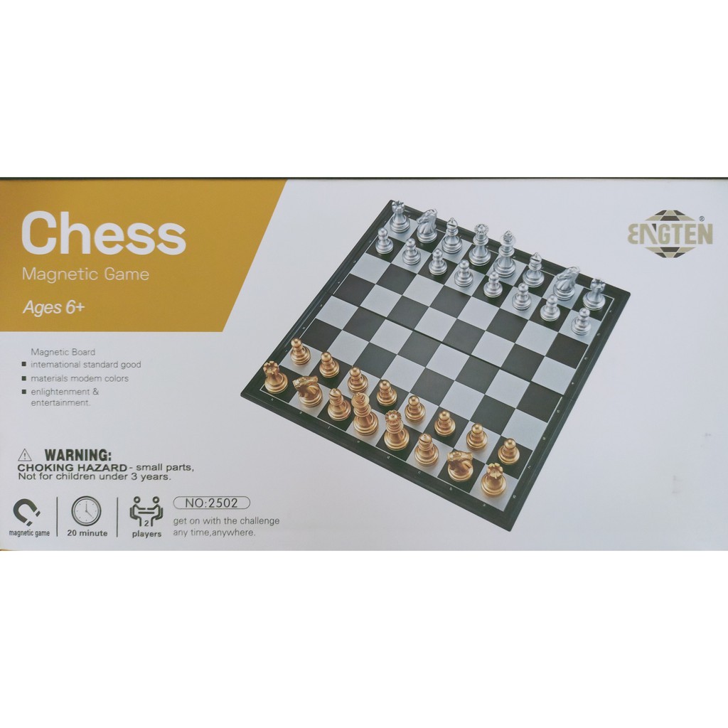 TRÒ CHƠI TRÍ TUỆ CỜ VUA ( CHESS ) - BÀN CỜ CÓ NAM CHÂM - PHIỂN THƯỜNG VÀ BỎ TÚI ( MINI )
