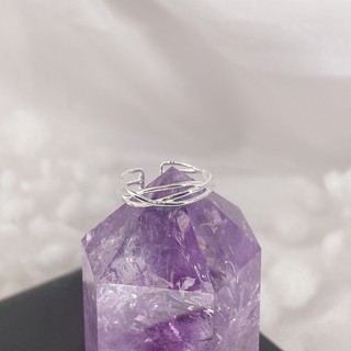 Nhẫn Ngón Út Bạc 925 Silver Braid Ddreamer 1970NT