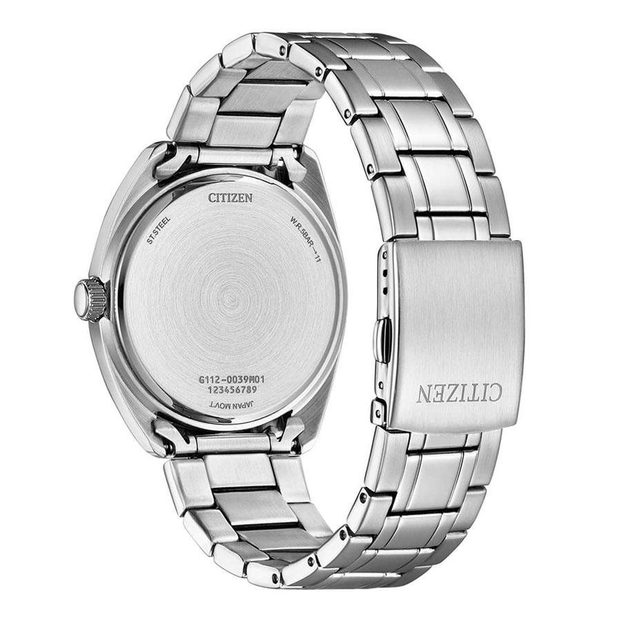 Đồng Hồ Nam Citizen Dây Thép Không Gỉ BI5100-58E - Mặt Đen