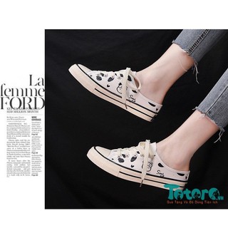 Giày Sneaker đạp gót Nhóc Bò Sữa