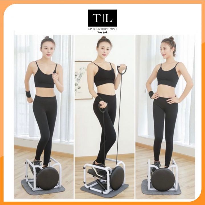 Máy Tập Thể Dục Đa Năng Tại Nhà Slim Stepper 𝑭𝑹𝑬𝑬𝑺𝑯𝑰𝑷 Máy giảm cân leo núi tại chỗ, màn hình Led, tiêu chuẩn