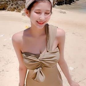 Bikini ngày hè, bikini liền thân cúp ngực, siêu đẩy ngực
