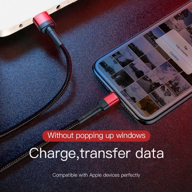 Cáp baseus 1m ip,ss,type-c