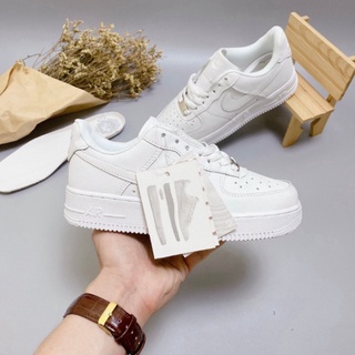 Giày thể thao nam nữ AF1, giày air force 1 full trắng thời trang full box bill