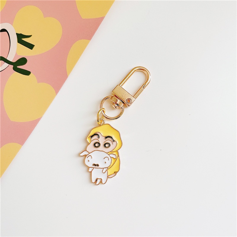 Móc Khóa Hình Cậu Bé Bút Chì Shin Hoạt Hình Dễ Thương