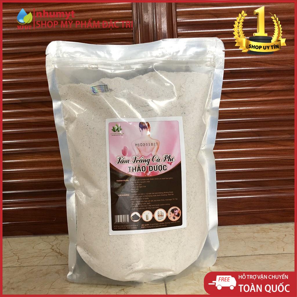 500 gr Ủ TRẮNG CAFE (dùng cả face và body) tắm trắng, tẩy da chết , ủ trắng face và body, ủ trắng da cà phê