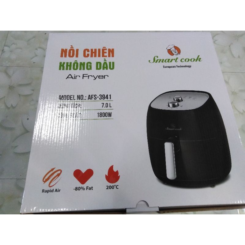 Nồi chiên không dầu Smart Cook 7 lit