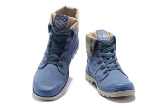 Giày Palladium xanh cổ gập