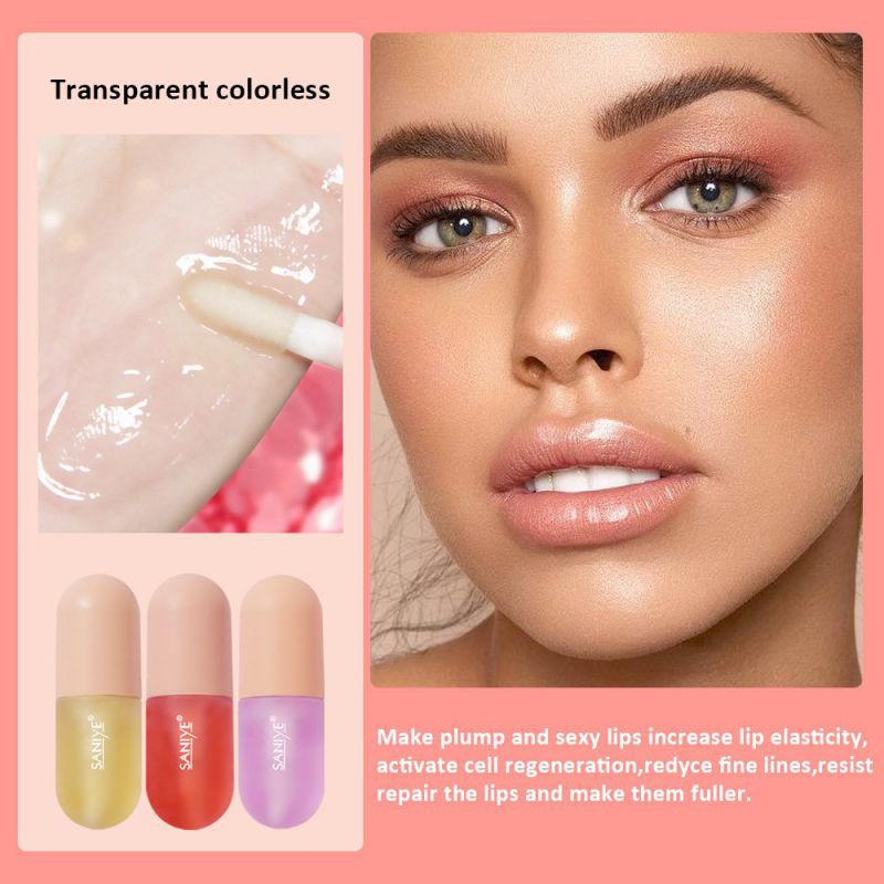 (Hàng Mới Về) Son Bóng Saniye Giữ Ẩm Làm Căng Mọng Môi 3 Màu Quyến Rũ | BigBuy360 - bigbuy360.vn