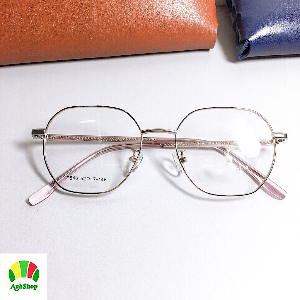 [Gía siêu rẻ] Gọng kính vuông 546 nhận cắt cận viễn loạn