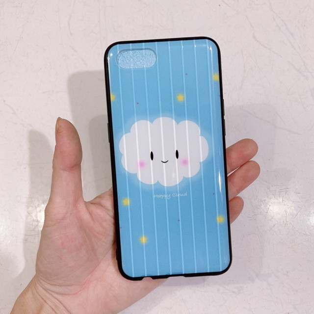 Ốp lưng oppo A1K đám mây trắng
