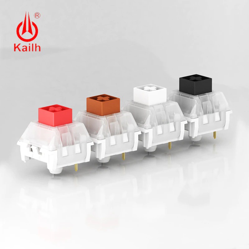 Switch bàn phím cơ KailhBox (Newmen Custom )  - 3 chân, 10 chiếc, đóng túi - Hàng chính hãng
