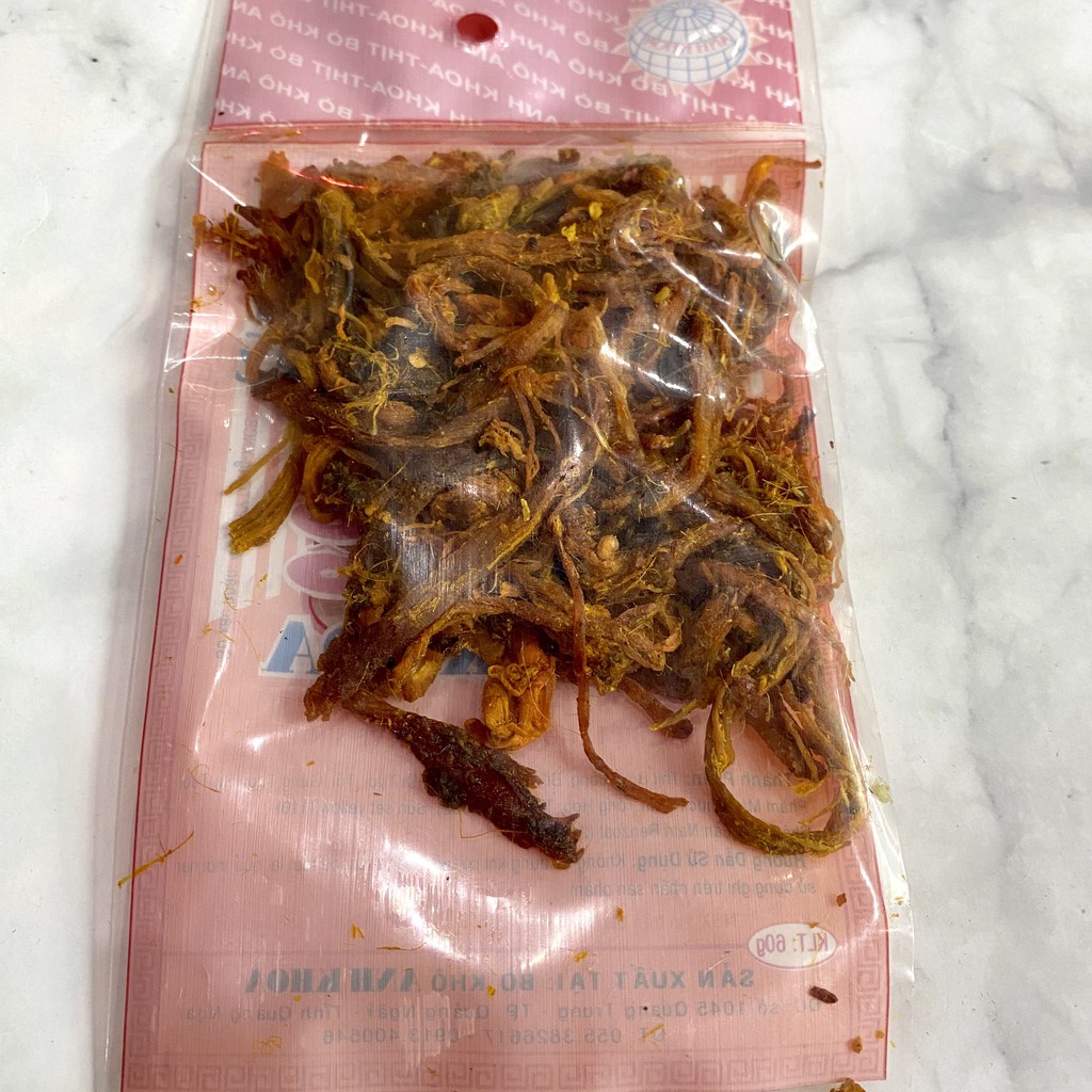 Bò Khô Anh Khoa Gói 15g/60g Siêu Ngon Đặc Sản Thanh Hóa | BigBuy360 - bigbuy360.vn