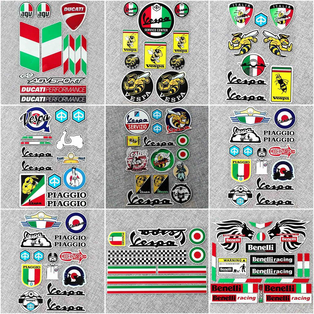 Decal Dán Trang Trí Xe Mô Tô Hình Người Lái Xe Mô Tô