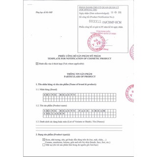 Compo khuyến mãi dưỡng trắng da mặt