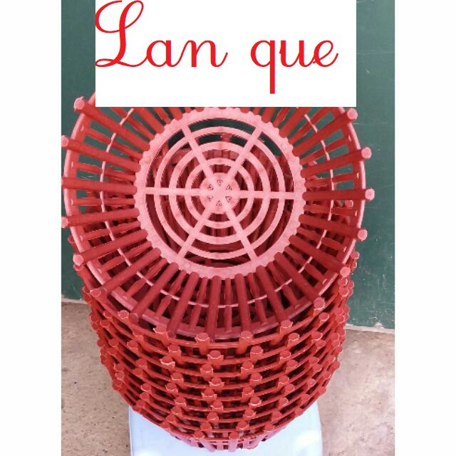 Chậu trồng lan giả gỗ, giả gốm