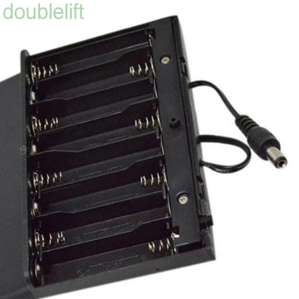 Hộp đựng pin AA 12V có dây công tắc bật/tắt chất lượng cao