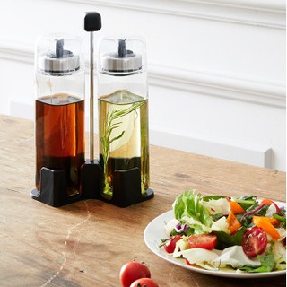 🍑🍑🍑CHÍNH HÃNG - Bộ 2 Hủ Thủy Tinh Đựng Dầu Ăn Lock&Lock Lagre LLG701 (270ml)