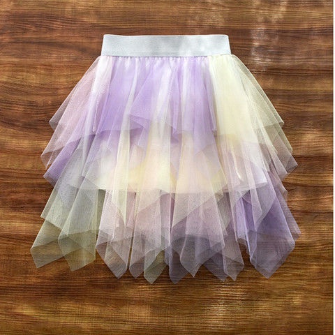 Chân Váy Gạc Dáng Xòe Cho Bé Gái