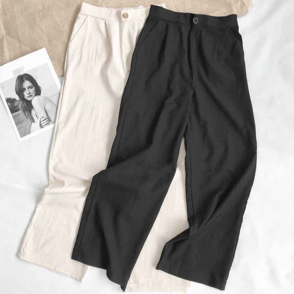 Quần đũi 313 FM Style dáng suông lưng chun sau thoáng mát phù hợp đi làm đi học dễ phối đồ  I Fm Style Online  220315504