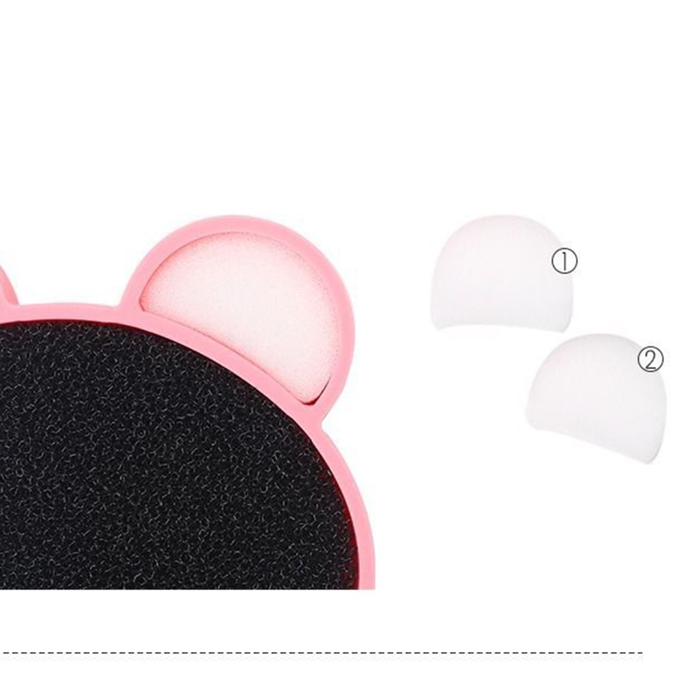 [Hàng mới về] Miếng vệ sinh cọ trang điểm bằng silicon thiết kế tiện dụng