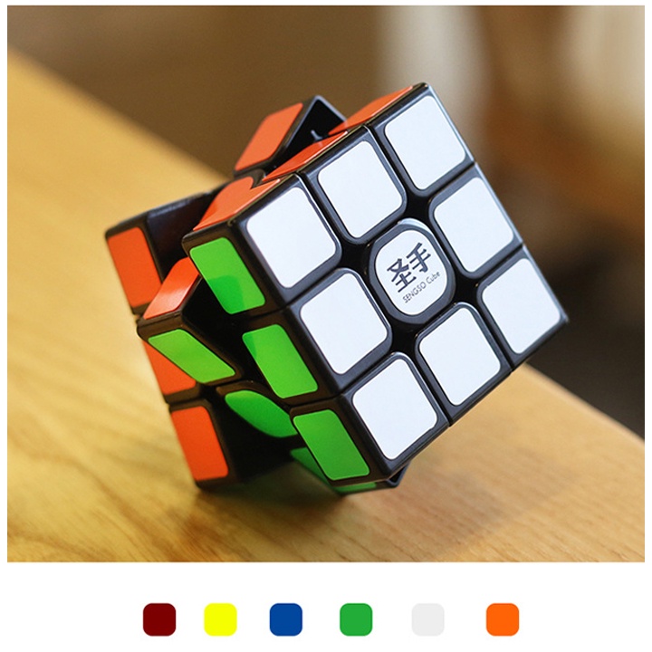 Rubik 3x3 Giá Rẻ Sengso Xoay Mượt Đồ Chơi Thông Minh Cho Bé Bafaby 062