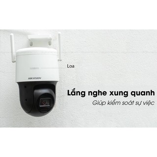 Camera IP quay quét mini 4MP Hikvision DS-2DE2C400IW-DE/W