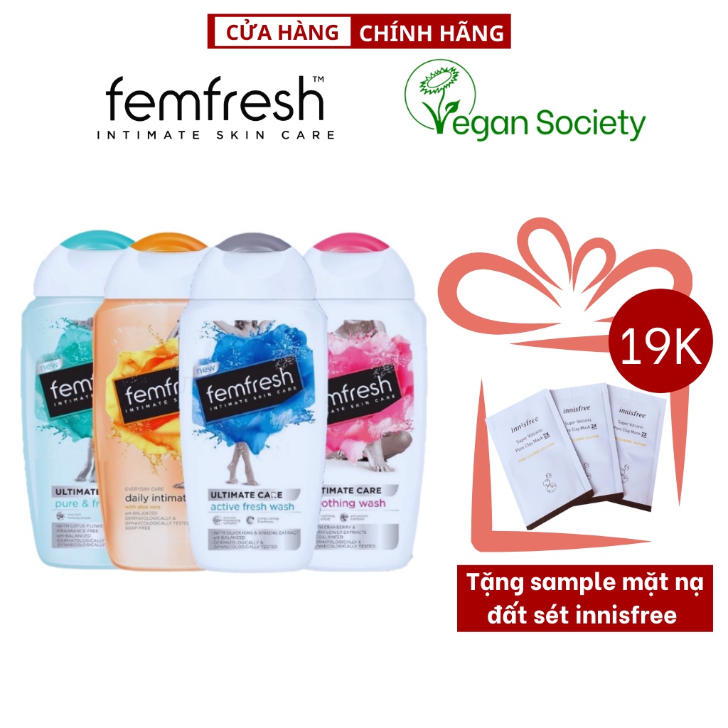 Dung dịch vệ sinh phụ nữ Femfresh Daily Intimate Wash 250ml