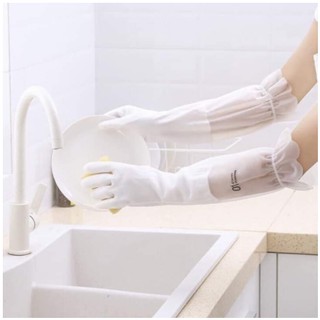 Găng Tay Cao Su Dài Tay Cổ Chun Siêu Dai Siêu Bền