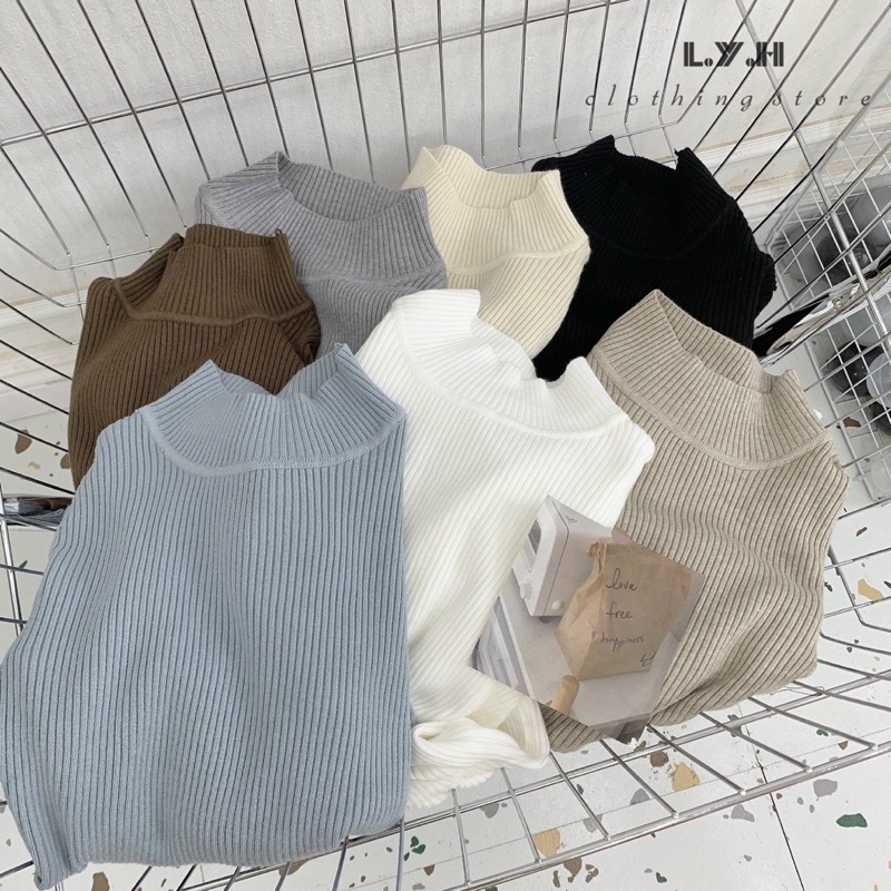 Áo Len Tăm Ôm Body Quảng Châu 2 Kiểu ♥️