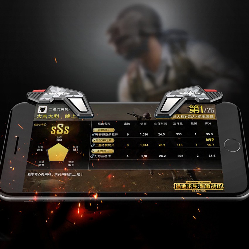 Nút bắn Pubg North Star ♥️Freeship♥️ Nút bấm Pubg Phụ kiện chơi Pubg Mobile | WebRaoVat - webraovat.net.vn