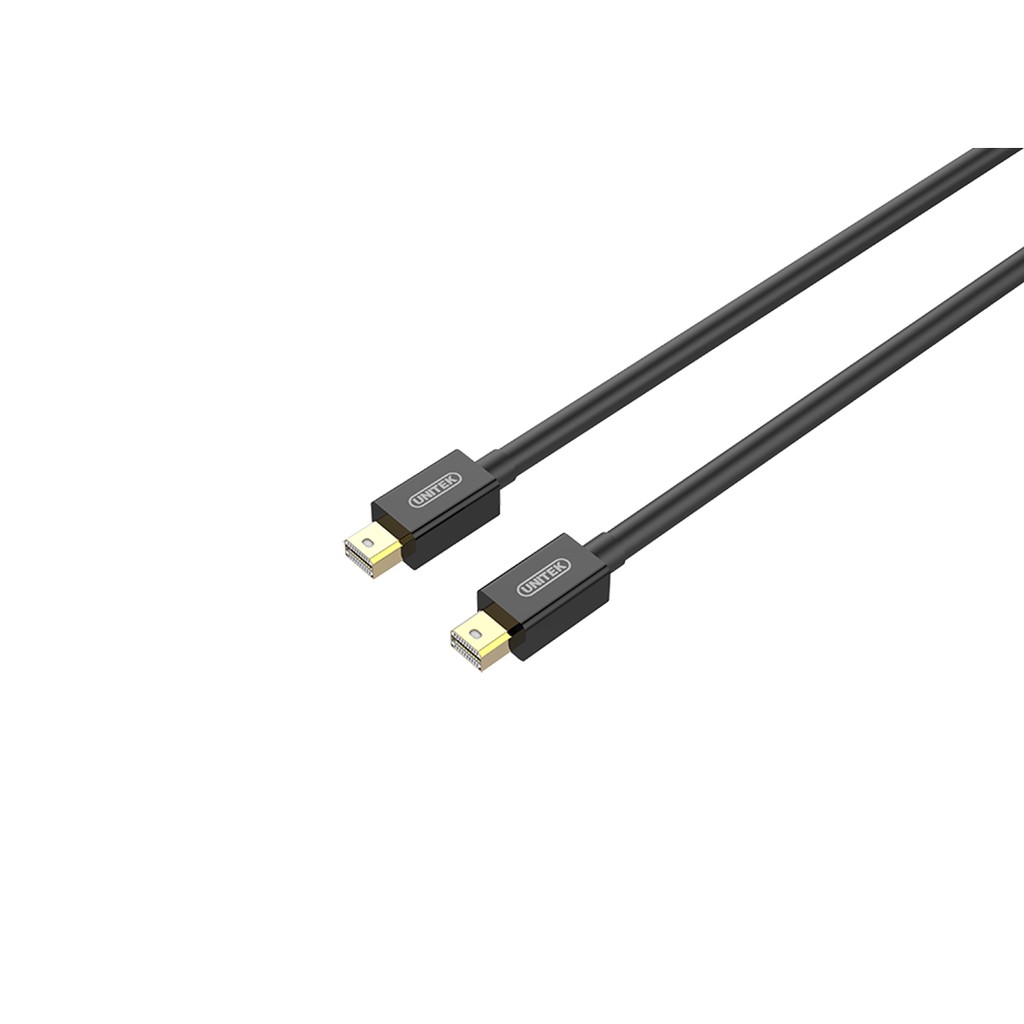 Cáp 2 đầu mini displayport thunderbolt Unitek YC 613BK dài 2m