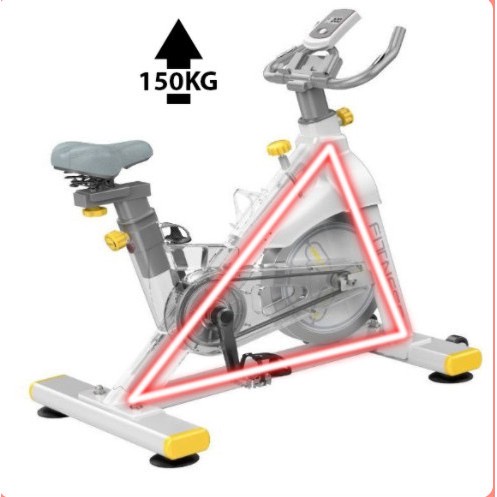 Xe đạp thể dục SPORT FITNESS cản lực từ tính, chống mài mòn, không có tiếng ồn, tập thể dục tại nhà