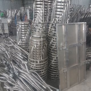 Ghế gập inox