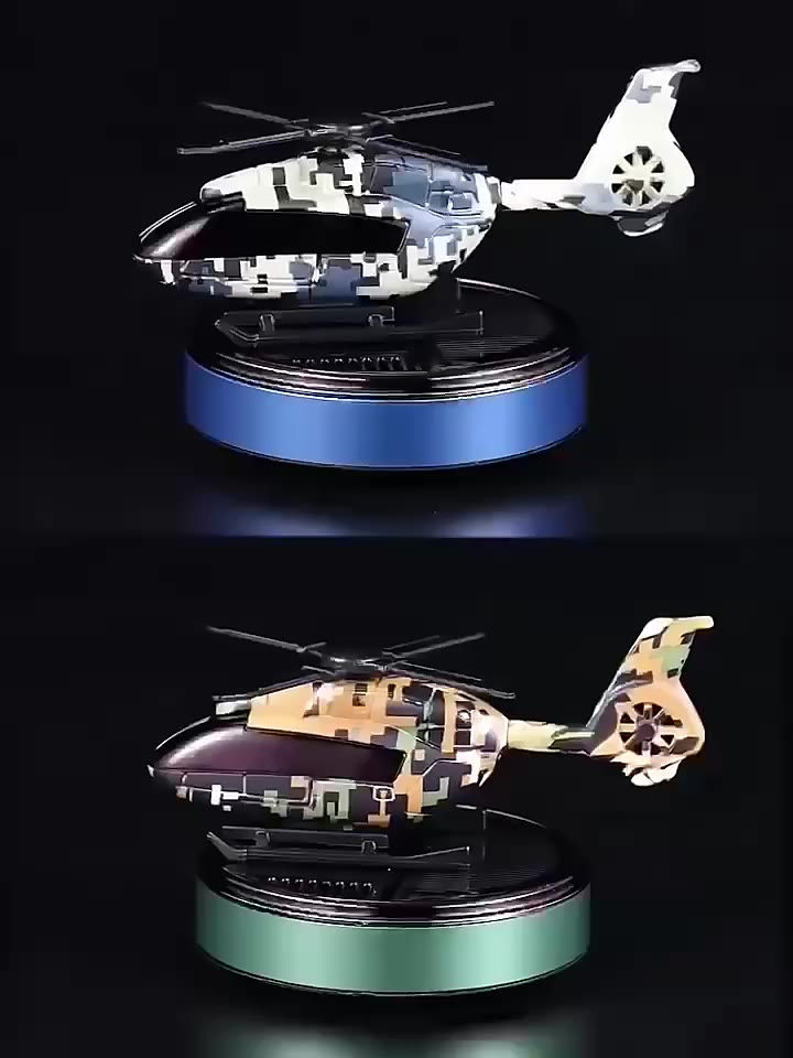 Máy Khuếch Tán Tinh Dầu Hình Trực Thăng Xoay Năng Lượng Mặt Trời Trang Trí Nội Thất Xe Hơi | BigBuy360 - bigbuy360.vn