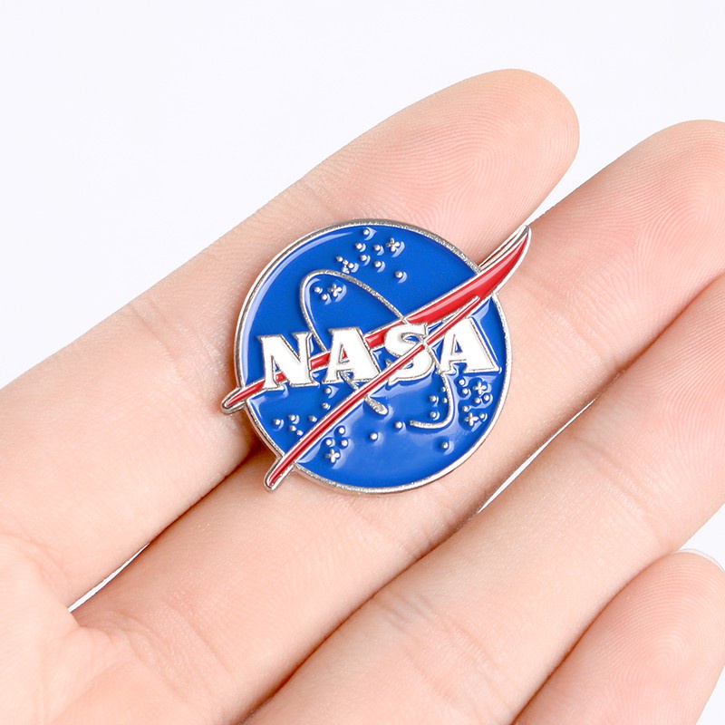 Pin cài áo huy hiệu NASA CATSA hàng không vũ trụ - GC355