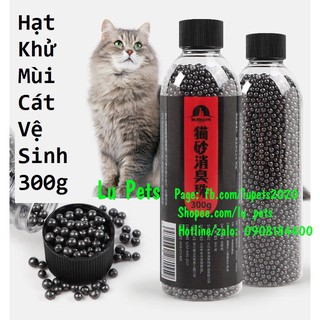 Hạt Vệ Sinh Cát Mèo | Hạt Khử Mùi Cát Mèo 300gr ( Ảnh Thật)