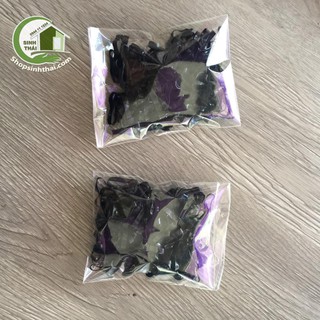 Bịch sợi dây thun cột tóc màu đen
