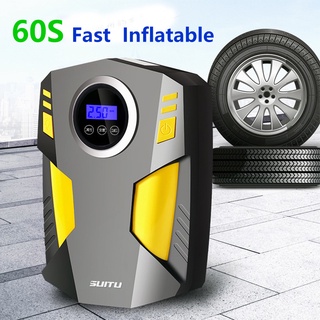 Bơm hơi xe ô tô đa năng - Máy bơm hơi lốp xe điện 12v