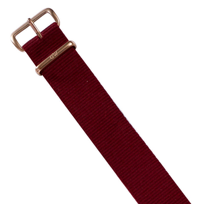 Dây Đồng Hồ Đeo Tay dw Bằng Vải canvas nylon Màu Hồng / Đen / Xanh Dương / Trắng Cho Nam Và Nữ