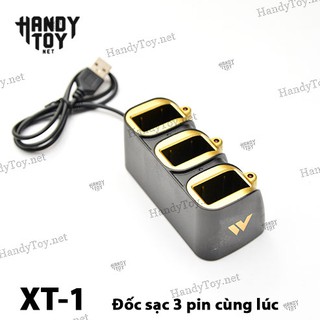 XT-1 Đốc sạc 3 pin cùng lúc