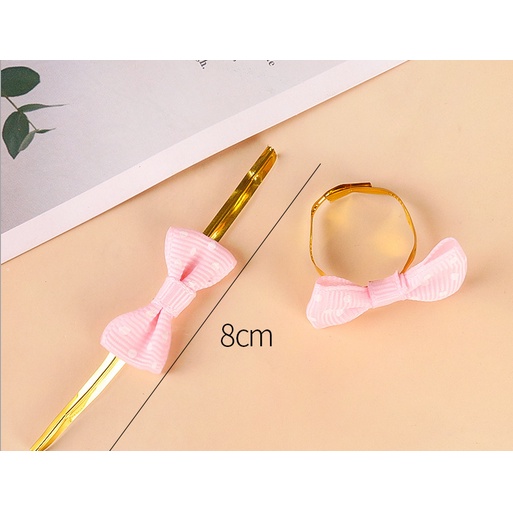 Kẽm nơ cột miệng túi ( 8cm | 20c/bịch)