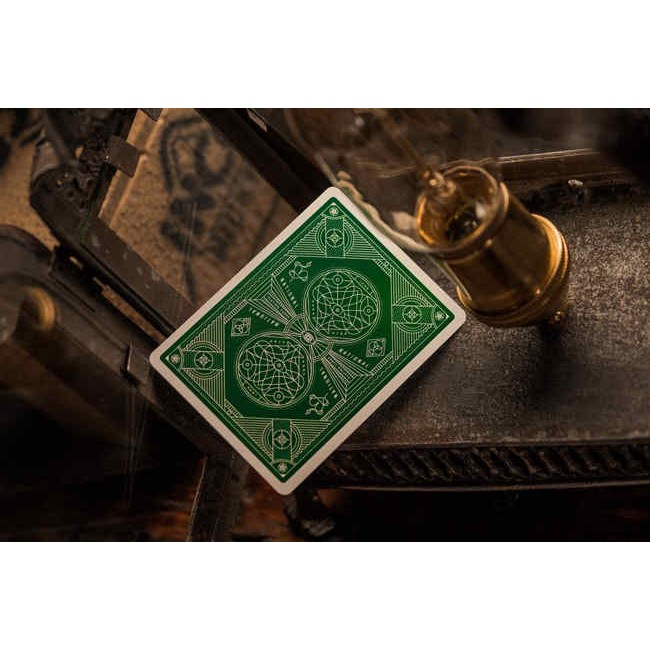 Bài ảo thuật : Green National Playing Cards
