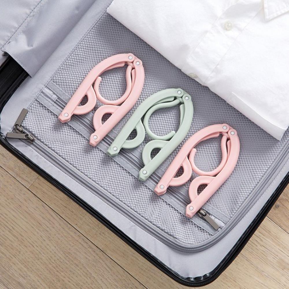 Móc nhựa phơi quần áo gập gọn phơi nhiều loại chống nhăn áo và thuận tiện mang du lịch mã 70007