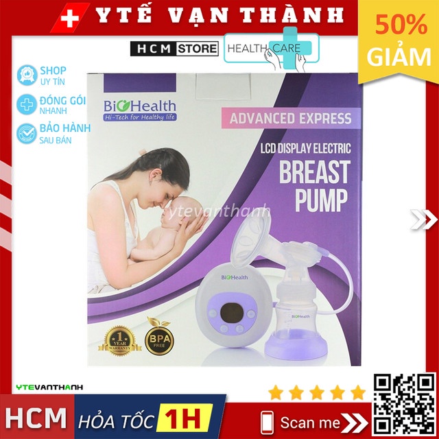 Máy Hút Sữa Điện Đơn BioHealth AE Basic -VT0069