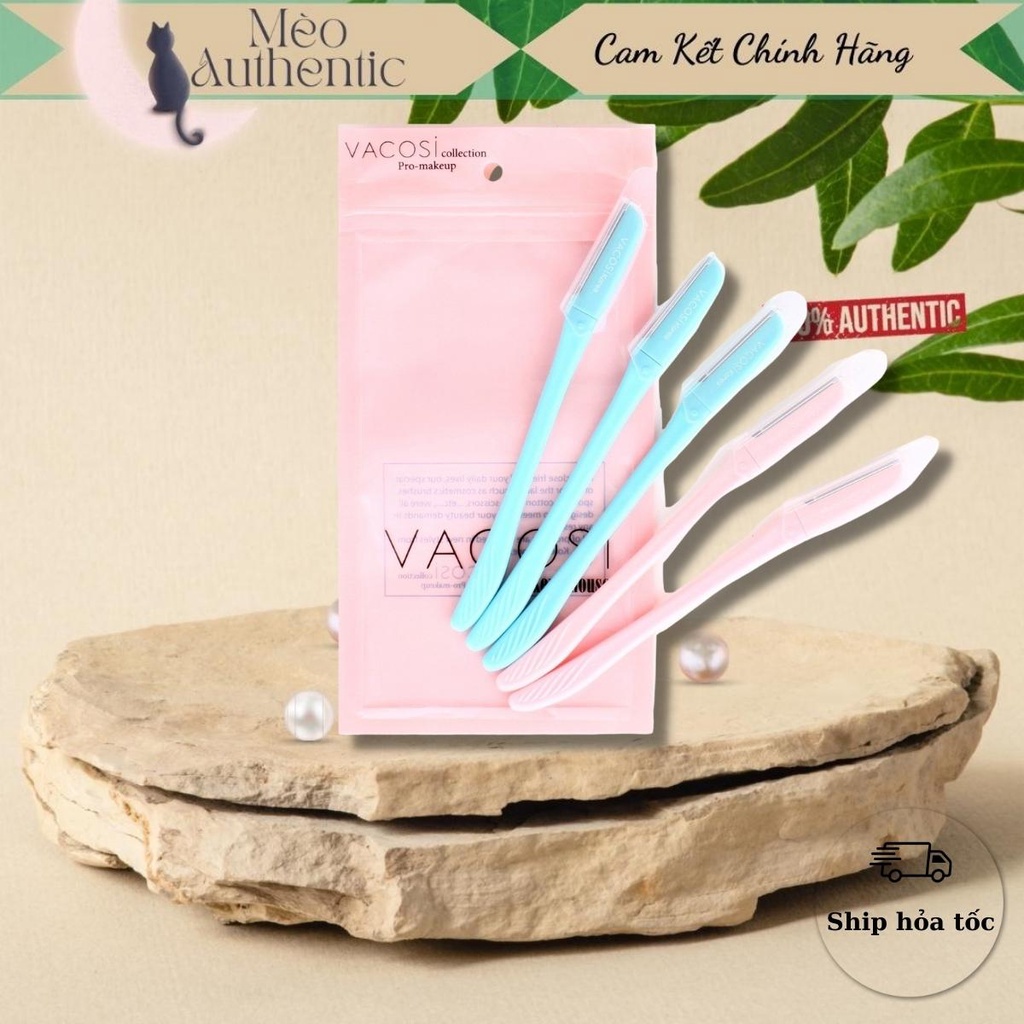 Set Dao Cạo mày 2 cây Vacosi